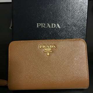 Authentic PRADA 1M1225 Saffiano Leather Wallet (BNIB)