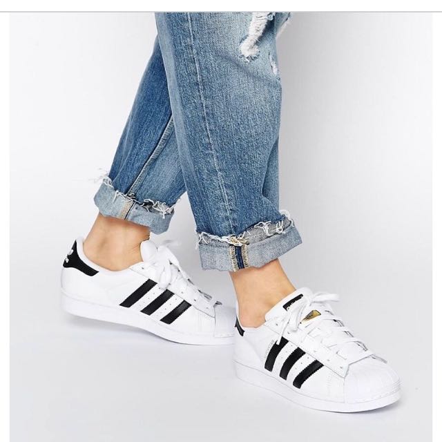 adidas superstar black gold label