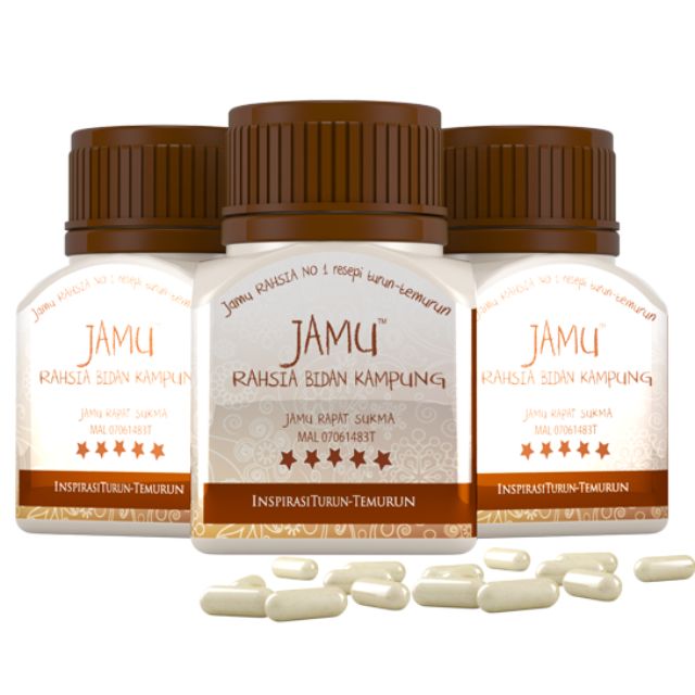 Jamu Rahsia Bidan Kampung Health Beauty Skin Bath Body On Carousell