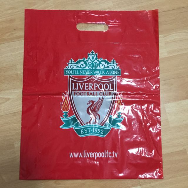 LFC Liverpool Plastic Bag / Plastic Carrier, Sports Equipment, Other