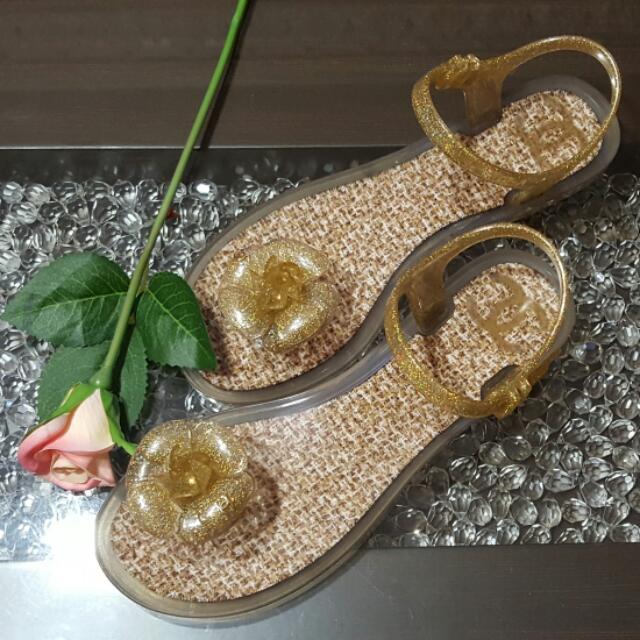 Chanel jelly sandals 2019 hotsell