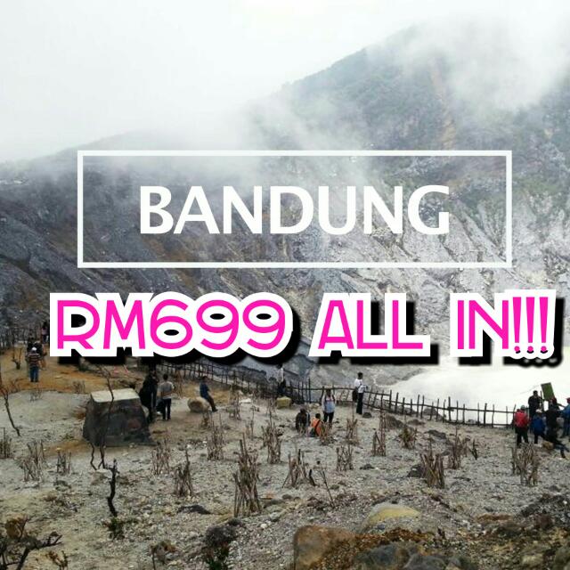 Pakej Percutian Ke Bandung Tickets Vouchers Attractions Tickets On Carousell
