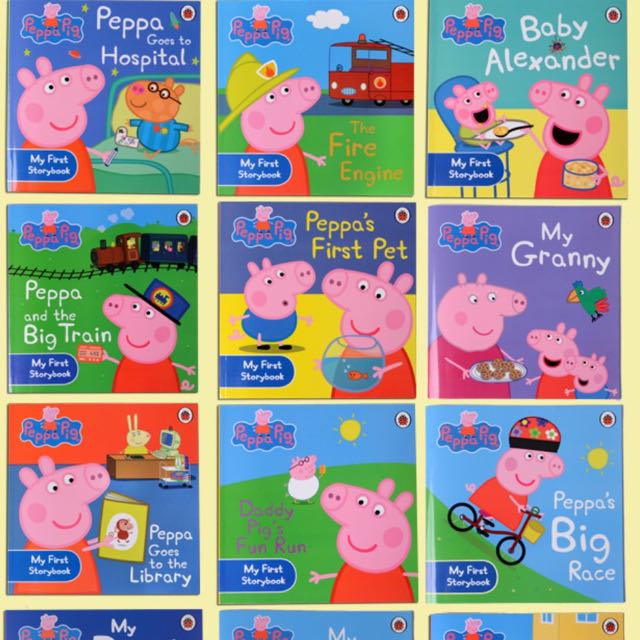 Peppa pig (Set of 12 books) Set B, Hobbies & Toys, Books & Magazines ...