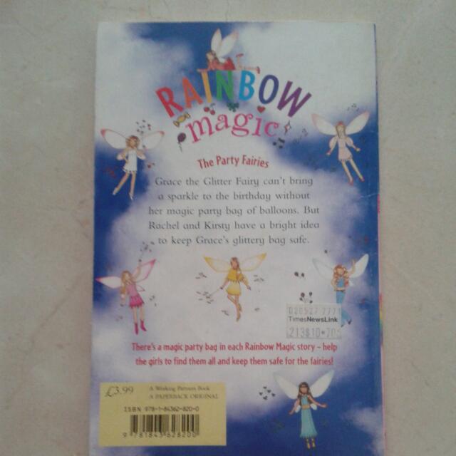 rainbow magic grace the glitter fairy