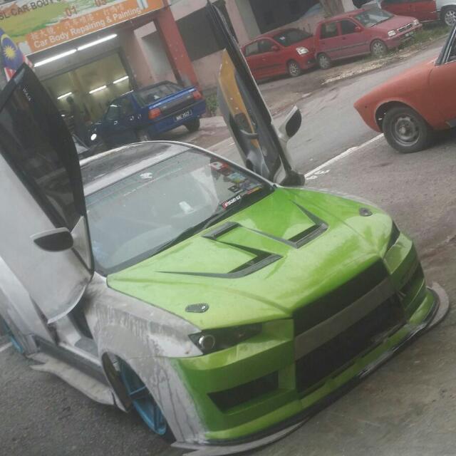 Waja modified body kit top