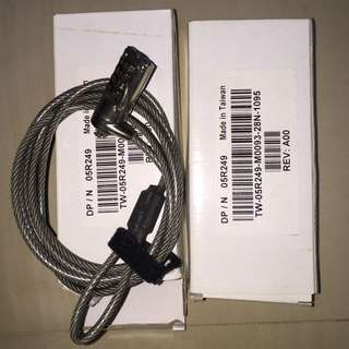 Targus Defcon Cl Notebook Computer Cable Number Lock Selling @ S$10.00