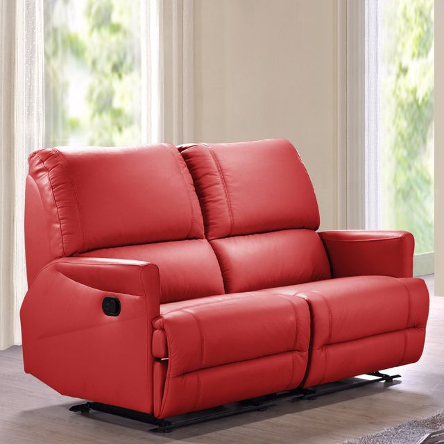 2 Seater Reclining Sofa P U Leather