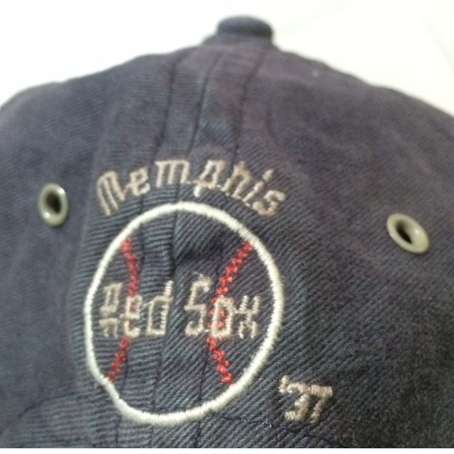 BLUE MARLIN FITTED M L MEMPHIS RED SOX 1937 CAP MADE IN USA