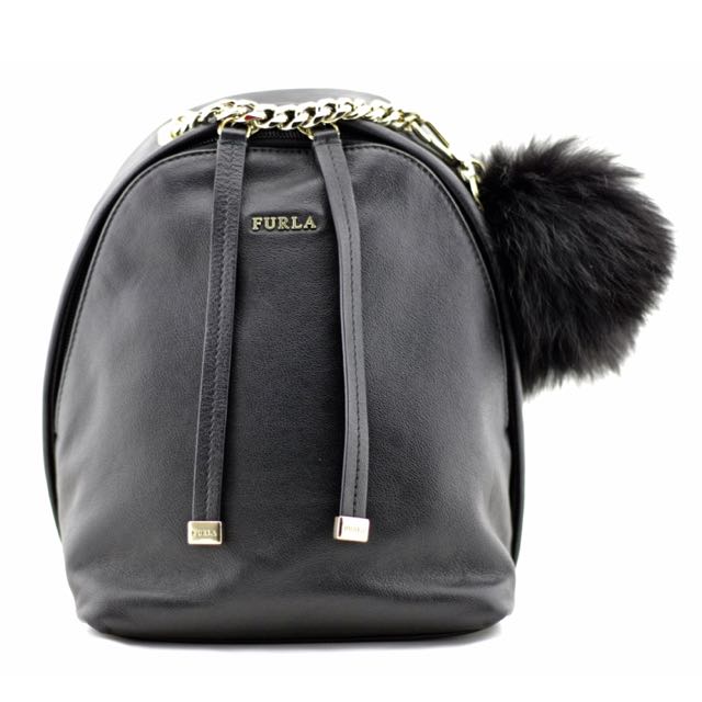 Furla Spy Bag Onyx Black Mini Backpack Luxury Bags Wallets on Carousell