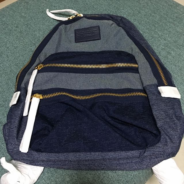 Marc Jacobs Denim Backpack authentic Women s Fashion Bags Wallets Cross body Bags on Carousell