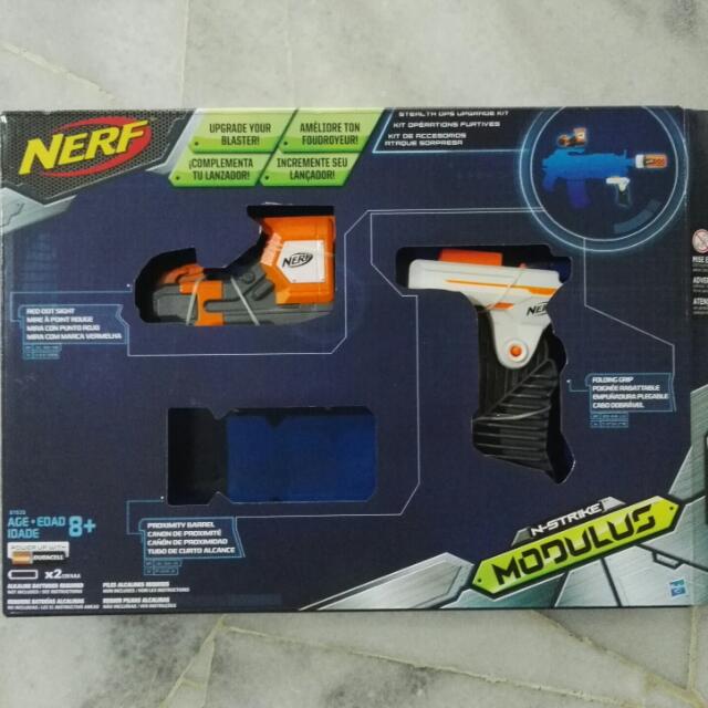 nerf modulus stealth ops upgrade kit, Hobbies  Toys, Toys  Games on  Carousell