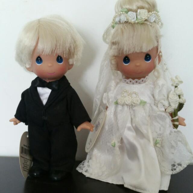 precious moments wedding dolls