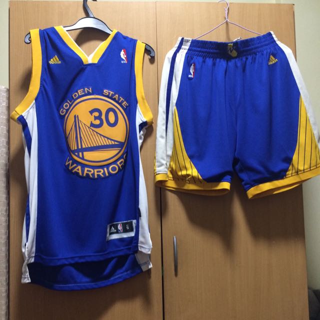 stephen curry jersey and shorts