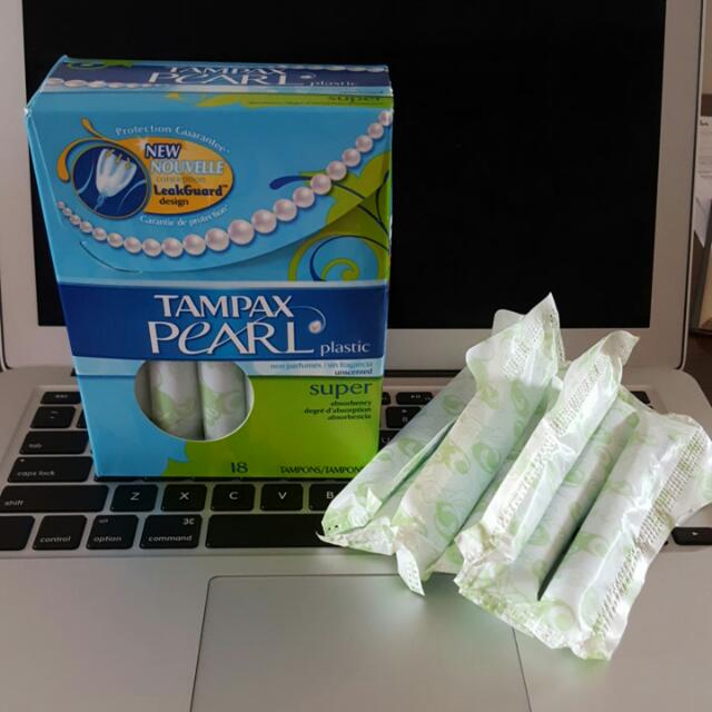 Tampax Pearl Super Tampons Health Beauty Bath Body On Carousell