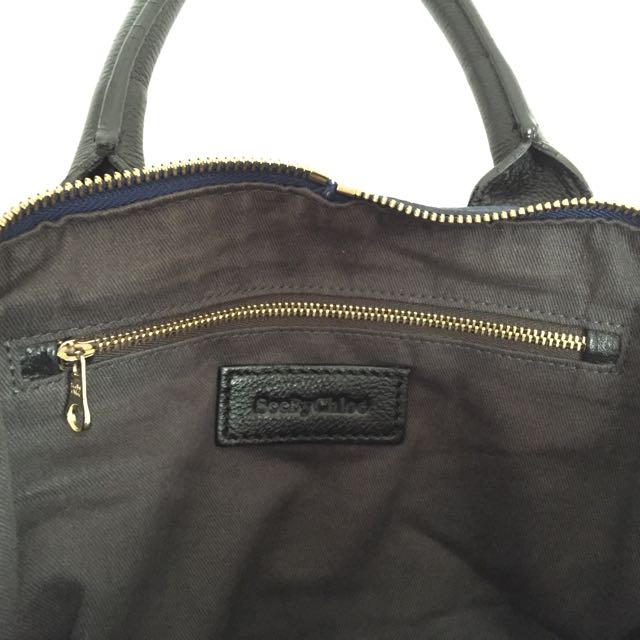 See by Chloe Bag (Category: Luxury Bags & Wallets) located in Mandaluyong City. Submitted by shoppers780 (Listing ID 68900848, Image 3). Description: See by Chloe hand bag Nubuck leather No inclusion Guaranteed authentic Meet up for sure and serious buyers only Please don't make an offer if you're not going to get it.