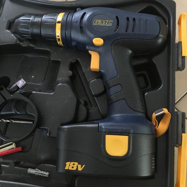 Gmc shop drill battery