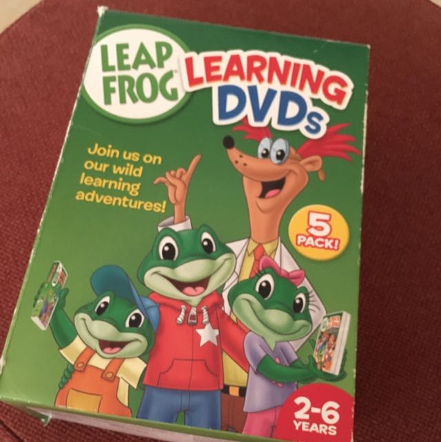Leapfrog Learning DVDs - 5 Pack!, Hobbies & Toys, Toys & Games on Carousell