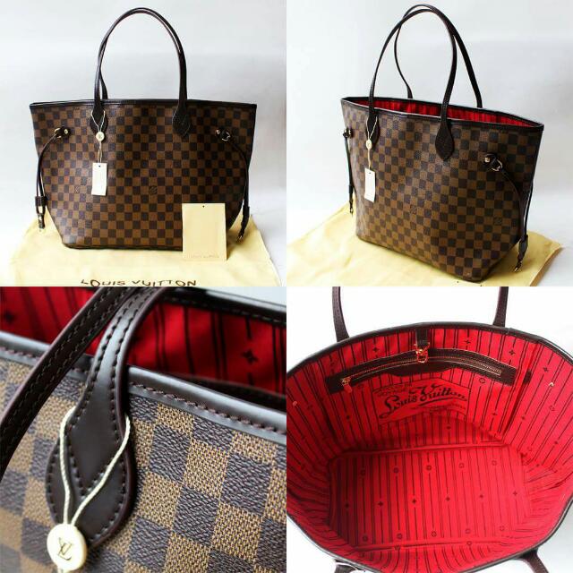 LV Neverfull MM (Monogram) Beige, Women's Fashion, Bags & Wallets, Tote  Bags on Carousell