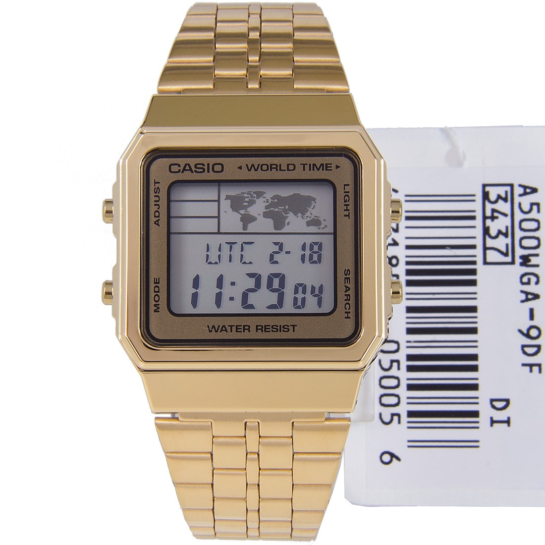 NEW CASIO ORIGINAL WORLD TIME A500WGA-9DF A500WGA-9D WITH WARRANTY, Men's Fashion, Watches on 