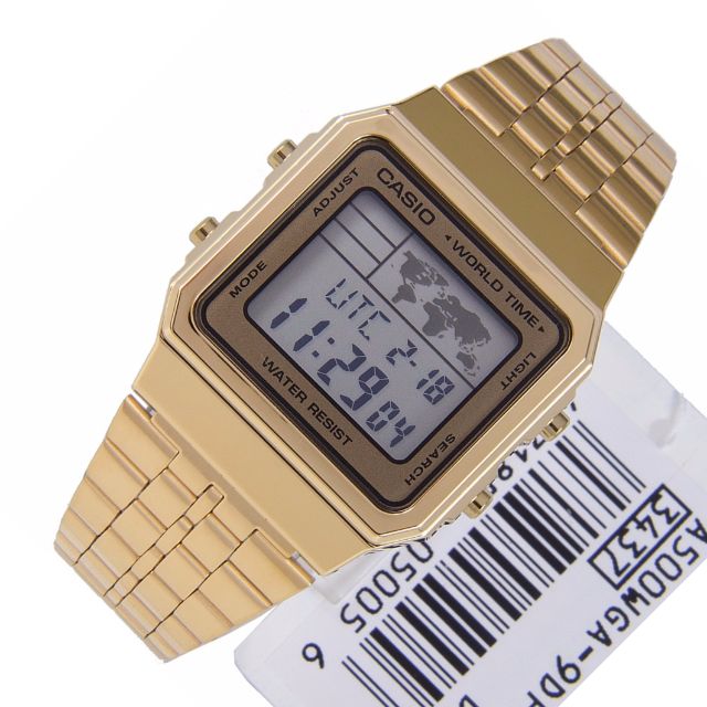 NEW CASIO ORIGINAL WORLD TIME A500WGA-9DF A500WGA-9D WITH WARRANTY, Men's Fashion, Watches on 