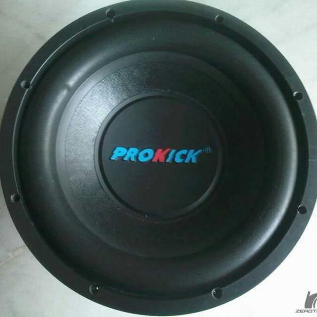 Prokick woofer clearance
