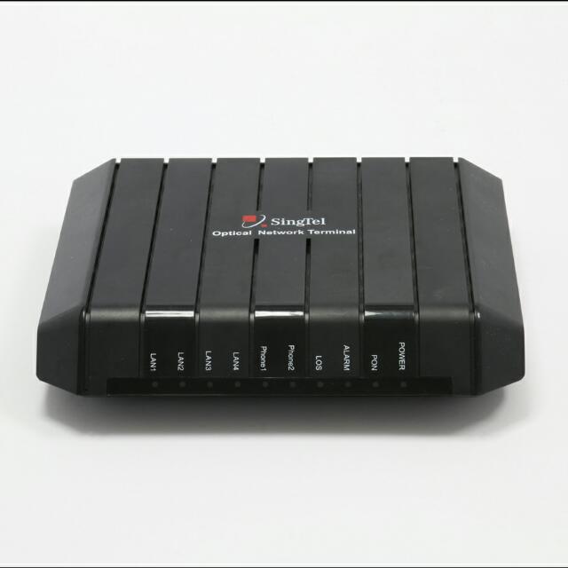 Singtel Fibre Router Fg7003grv Ac Optical Network Terminal Ont Electronics Computer Parts Accessories On Carousell