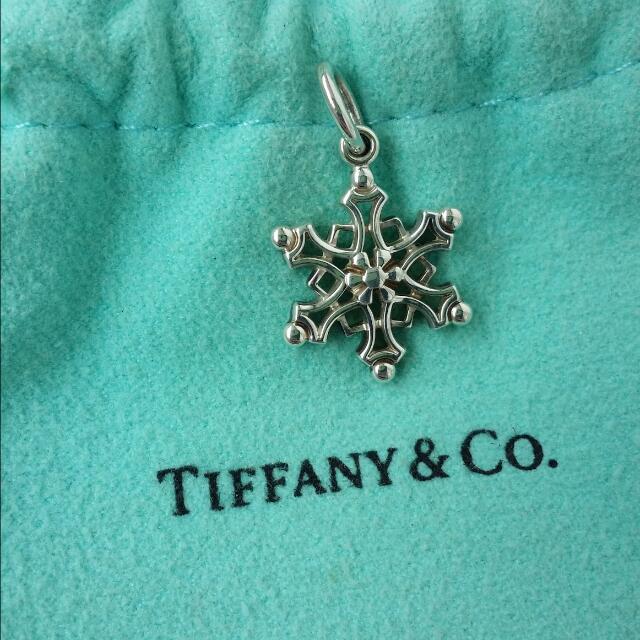 tiffany snowflake charm