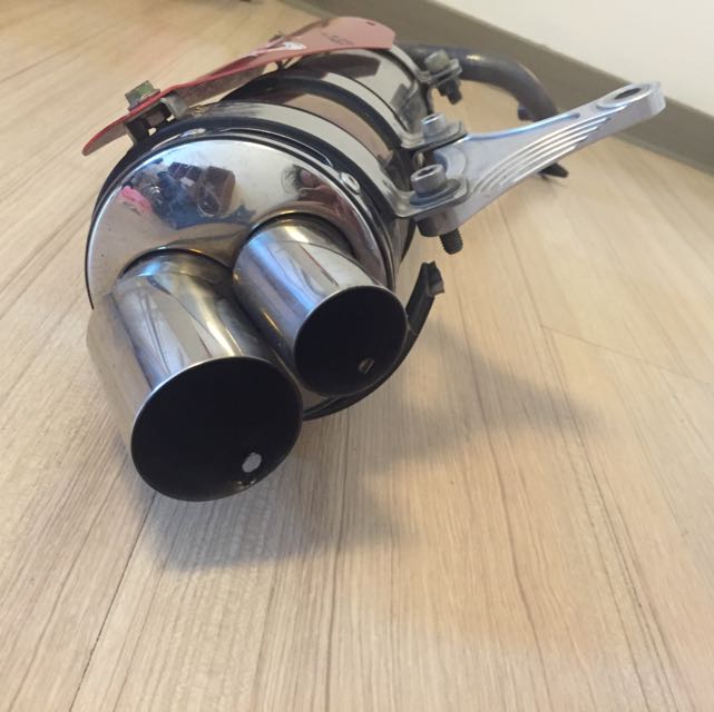 降价～～锐泽毒蛇双出直通排气管【雷霆150】