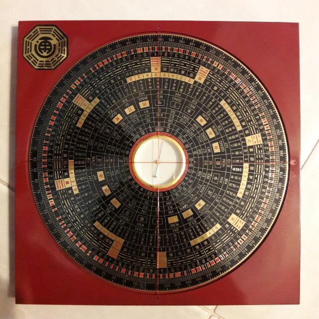 15 Rings Feng Shui Compass (Luo Pan) Designed By Singapore Feng Shui Centre Together With 27