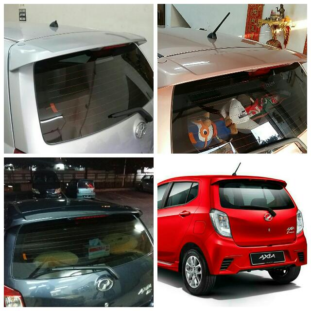 Axia spoiler price hot sale