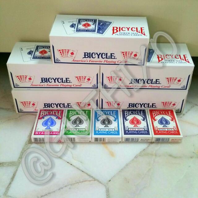 Bicycle Rider Back Poker Card Toys Games Bricks Figurines On Carousell