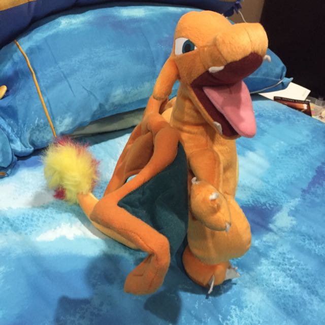 play by play charizard plush
