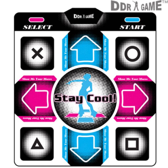 Dance Dance Revolution Ddr Dance Pad Toys Games Video Gaming Gaming Accessories On Carousell