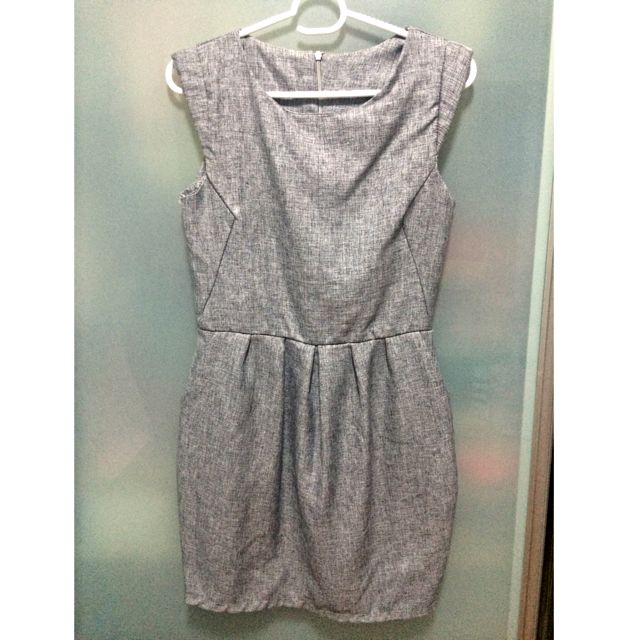 Grey Dress, Women's Fashion, Dresses & Sets, Dresses on Carousell