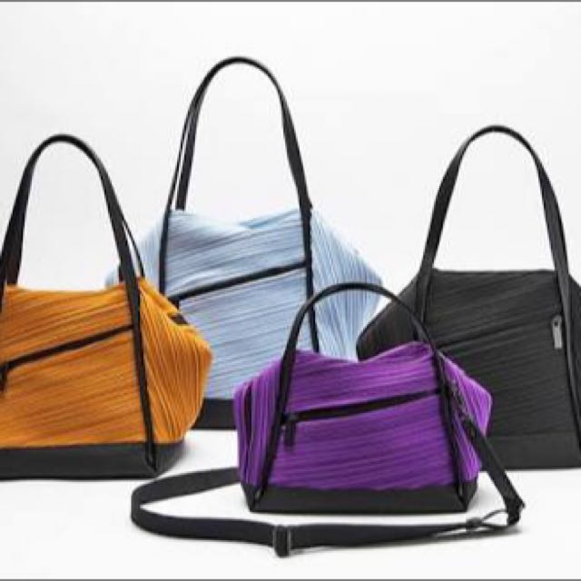 Issey Miyake Pleats Please Bags Barang Mewah Tas Dompet Di Carou