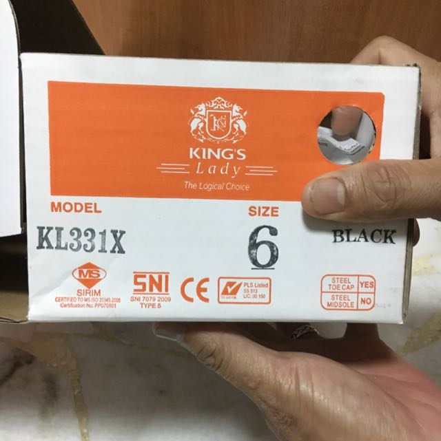 King's Lady Safety Shoes, Women's Fashion, Footwear, Shoe inserts on