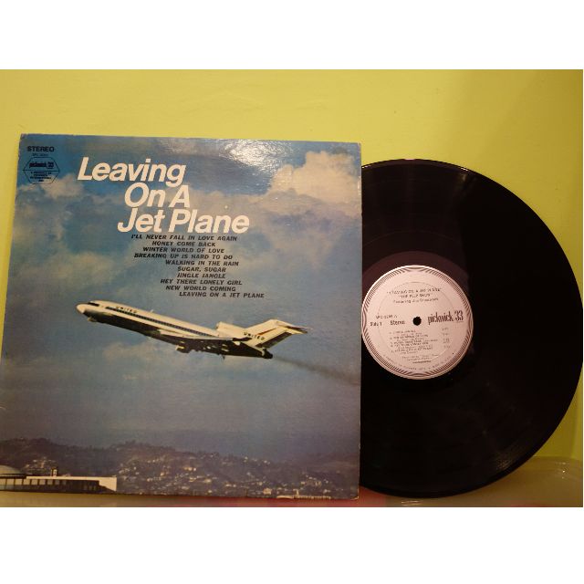 Leaving On A Jet Plane Vintage Vinyl Vintage Collectibles