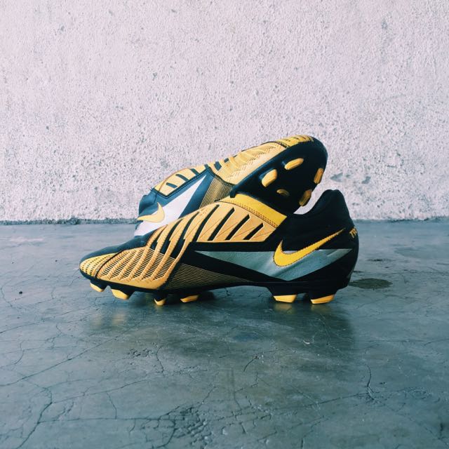 nike t90 yellow black