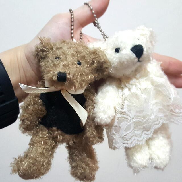 wedding teddy bears bride and groom