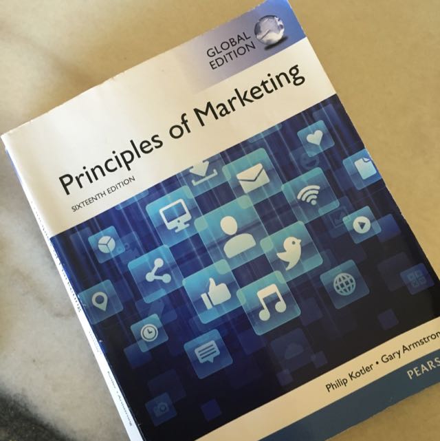 Principles Of Marketing 16th Edition Books Stationery