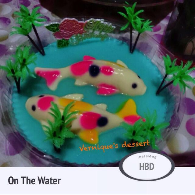 Pudding Sepasang Ikan Koi Food Drinks On Carousell