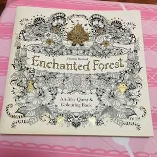 Johanna Basford Enchanted Forest Colouring Book