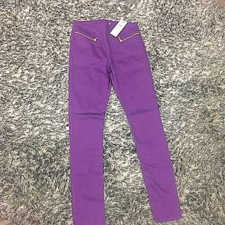 BNWT Purple Vero Moda Pants Size 10
