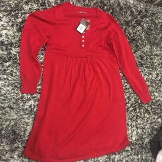 BNWT Angel Maternity Knit Dress Size M