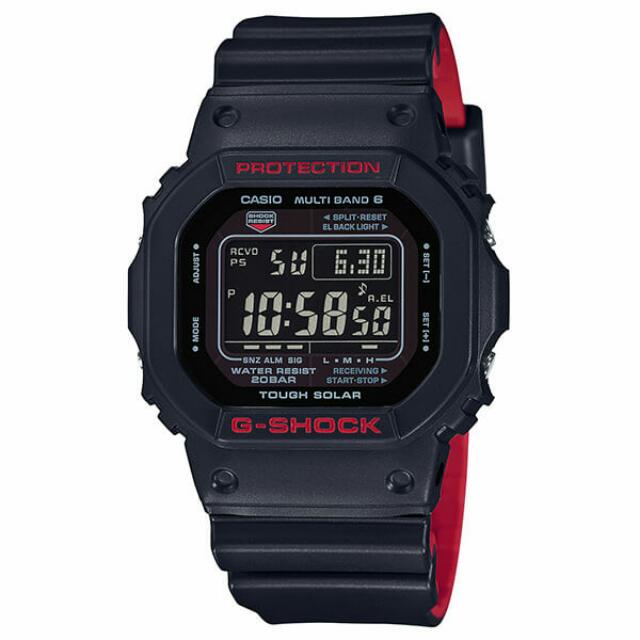 2016 New CASIO G SHOCK Black Red Series GW 5000HR 1JF