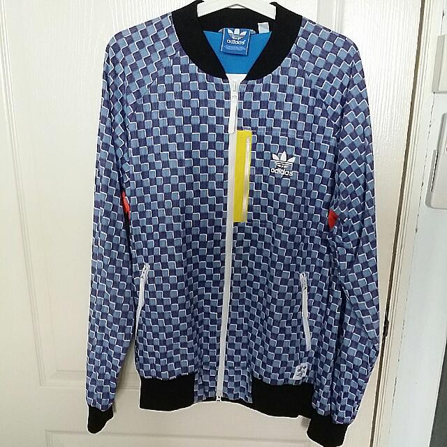 adidas patterned jacket