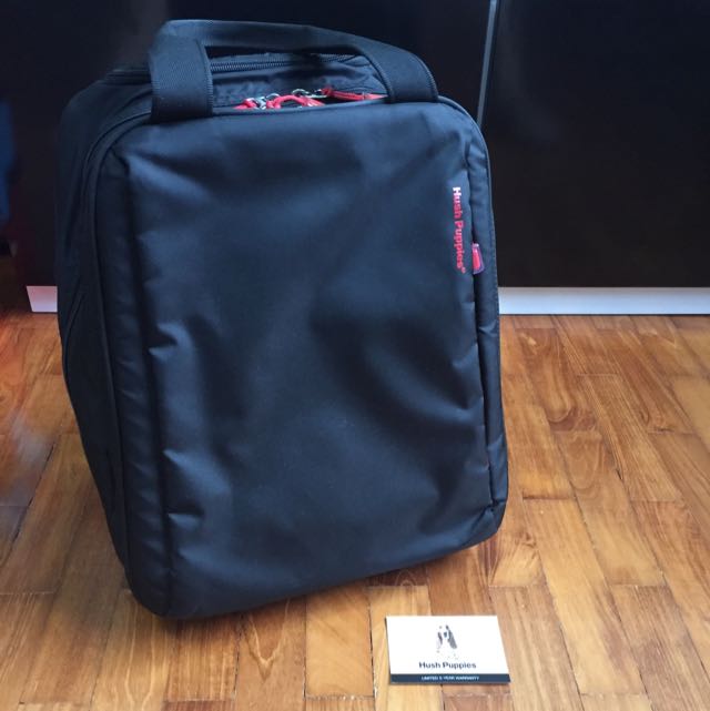 hush puppies laptop trolley bag