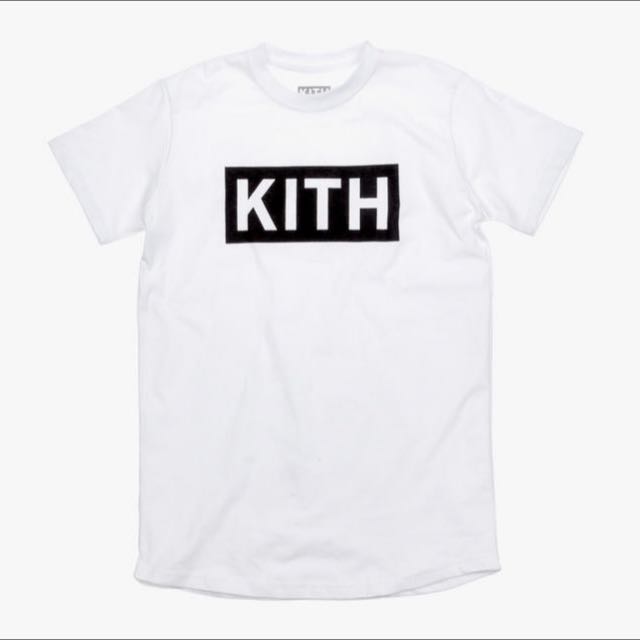 Kith Box Logo Tee Men s Fashion Tops Sets Tshirts Polo Shirts on Carousell