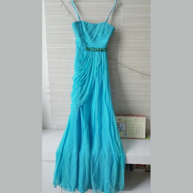 Aquamarine Evening Dress