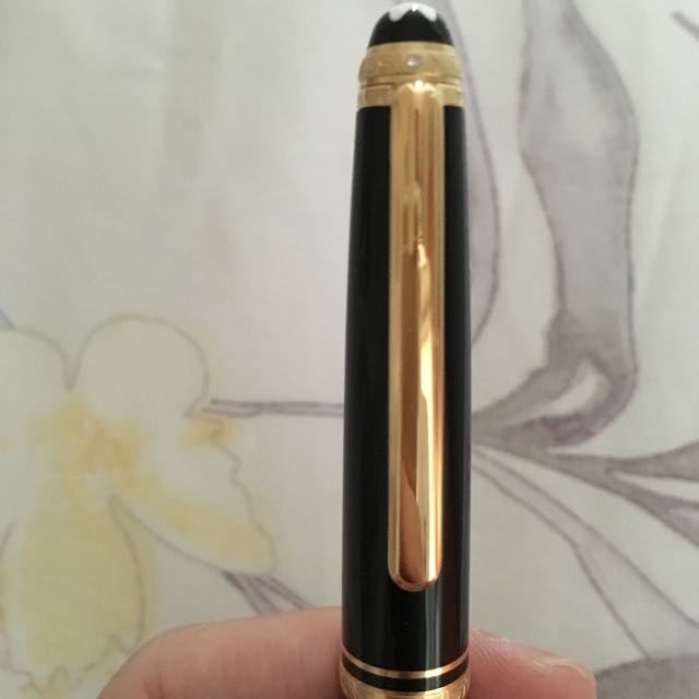 Montblanc 75th Anniversary Meisterstuck Ballpoint Pen Diamond Luxury Accessories on Carousell